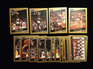 1991-92 Franz Trailblazers complete set (17) w/DREXLER, PORTER, KERSEY, AINGE 海外 即決