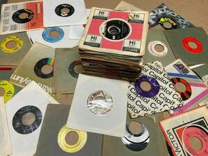 x16 LOT Rock Pop Soul Jazz 1950-70s Records 7" Single 45 rpm Jukebox w/ Sleeves 海外 即決