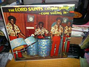 record LP super レア Calypso Lord Saints CaLPso Group signed by all members VG++ 海外 即決
