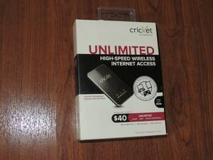 New - Crosswave Cricket EC5805 CDMA 3G High Speed WiFi Hotspot - 711868000063 海外 即決