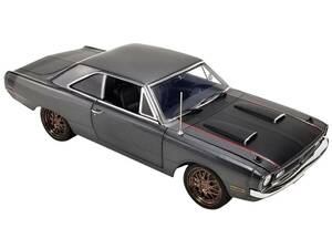 1970 DODGE DART STREET FIGHTER "BULLSEYE" DARK GRAY 1/18 DIECAST ACME A1806408 海外 即決