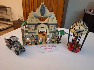 Lego Adventurers 5988 Pharaoh's Forbidden Ruins Temple of Anubis 100% COMPLETE 海外 即決