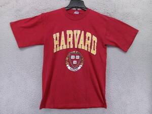 Vintage Harvard University T Shirt Mens M Salem Sportswear 90s Single Stitch 海外 即決