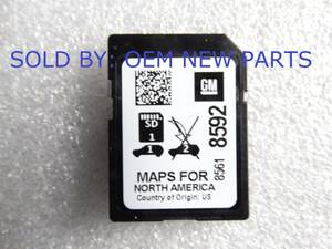 GMC Chevrolet Cadillac Buick 2019 2020 2021 GPS Navigation SD Card Map 海外 即決