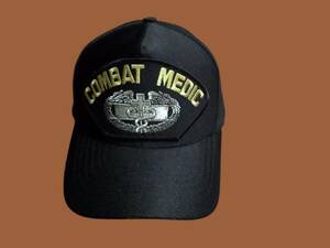 U.S MILITARY COMBAT MEDIC HAT U.S MILITARY OFFICIAL BALL CAP U.S.A MADE 海外 即決