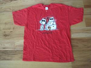 Chillin T Shirt Peanuts Snoopy XL 海外 即決