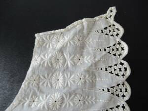 Antique Victorian Edwardian Embroidered Lace Shirtwaist Bodice Front Salvage 海外 即決