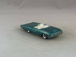 1998 Hot Wheels First Editions 1963 T-Bird Thunderbird Mtlflk Aqua 5DOTs LOOSE 海外 即決