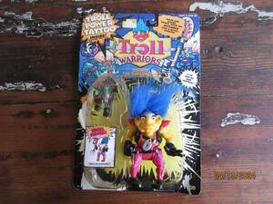 1993 TROLL WARRIORS GORKO THE GATEKEEPER TYCO - WITH PART OF THE ORIG. PACKAGE 海外 即決