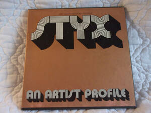 STYX AN ARTIST PROFILE LP ABC RADIO NETWORK プロモ INTERVIEW 1980 グレイテスト・ヒッツ 海外 即決