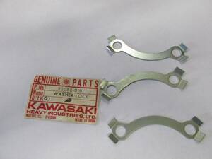 (3) OEM Kawasaki 92088-016 Lock Washers NOS NEW S2 S3 KH400 KZ400 Mach 2 海外 即決