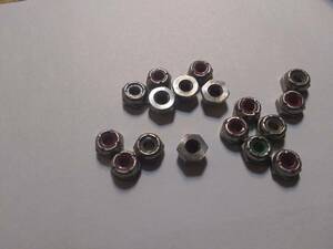 Lot of 17 Penn Bail Lock Nut No. 36-710 for 710 711 712 713 714 716 720 722 Reel 海外 即決