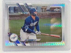 Joc Pederson 2021 Topps Chrome Baseball - Prism #28 - Los Angeles Dodgers 海外 即決