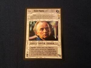 Star Wars CCG Coruscant Alternate Image AI Senator Palpatine 海外 即決