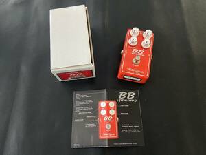 Xotic BB Preamp V1.5 Overdrive Pedal New! 海外 即決