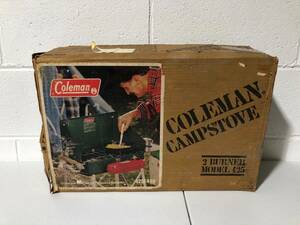 Coleman Vintage 425F499 2 Burner Camp Stove Model 425 NEW w/Open Box Campstove 海外 即決