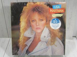 LISA HARTMAN (BLACK) LETTEロック VINTAGE バイナル 新品未開封 MINT RARE1982 海外 即決