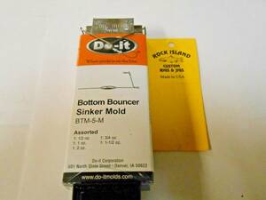 3307 Do-It Bottom Bouncer Sinker Mold 1/2-1.5 oz Free Shipping 海外 即決