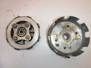 1980 1981 OEM Honda CR80 CR 80 COMPLETE CLUTCH ASSY. BASKET PRESSURE PLATE 海外 即決