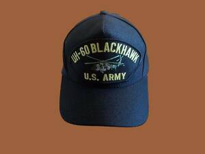 U.S ARMY UH-60 BLACKHAWK HAT U.S MILITARY OFFICIAL BALL CAP U.S.A MADE 海外 即決