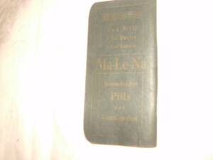 MA-LE-NA STOMACH & LIVER PILLS DETROIT, MICHIGAN ADVERTISING NOTEBOOK 5" 海外 即決