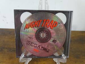 Night Trap (Sega CD, 1992) — Authentic Disc 1 & 2, Tested & Working *Rare *Fun 海外 即決