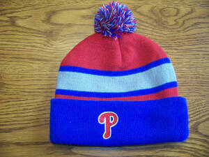 Philadelphia Phillies Knit Cap - SGA - Brand New - Never Worn - FREE SHIP! 海外 即決