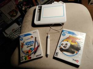 Wii uDraw Studio and 2 Games - Excellent! 海外 即決