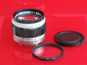 Leica LTM Canon rangefinder RF 50mm f:1.4 lens with cap, US SELLER "LQQK" 海外 即決