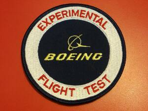 Boeing Experimental Navy Blue Flight Test Patch 4" - MINT 海外 即決