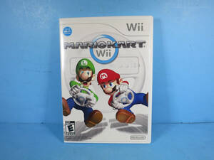 WII Mariokart Game Disc, Manual, Original Case-USED-Excellent Cond 海外 即決