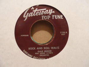 Gale Minor - ロックン・ロール / Waltz / Herbie Layne - Lisbon Antigua 7" Single 海外 即決