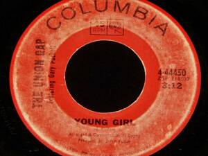 Vintage Record, GARY PUCKETT & THE UNION GAP: YOUNG GIRL, 45 rpm, 1968, Rock,Pop 海外 即決