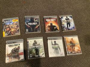 PS3 Call of Duty Black Ops, Modern Warfare, more. 海外 即決