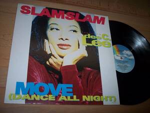 NM 1991 Slam Slam Dee C. Lee Move Dance All Night 12" Single Sample LP Album 海外 即決