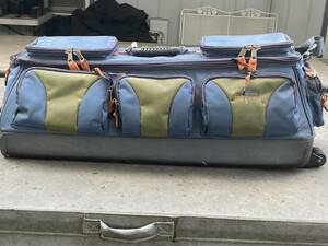 Fishpond Fly Fishing Wheeled Travel Duffel Bag with Rod Compartment 海外 即決