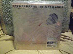 Ben Webster At The Renaissance AJAZ 7646 2LP バイナル 45 RPM MINT 新品未開封 NEW 海外 即決