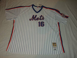 NWT AUTHENTIC MITCHELL AND NESS DWIGHT DOC GOODEN 1986 NEW YORK METS JERSEY 64 海外 即決