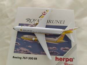 1:500 herpa wings Royal Brunei 767 海外 即決