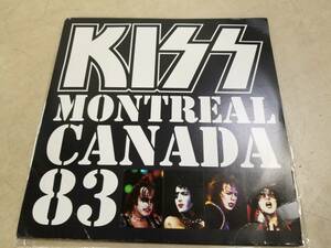 Kiss - Montreal Canada 83 - バイナル LP - Black - RARE TEST PRESS DEMO PRESS 海外 即決