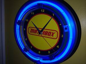 Matchbox Toy Store Car Truck Man Cave Neon Wall Clock Sign 海外 即決