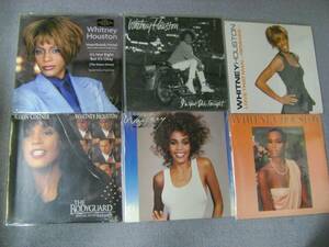 Lot of 6 新品未開封 Whitney Houston バイナル Records 海外 即決