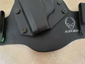 LEFT HANDED Alien Gear For Ruger EC9s IWB Kydex and Leather LEFT Handed Holster 海外 即決