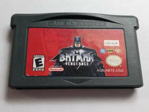 Batman Vengeance Game Boy Advance authentic 海外 即決
