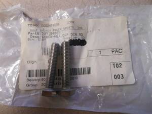 NOS Ski Doo M8X40 Hex Screw 2011-2014 GTI 2008-2012 Challenger 207184060 QTY 2 海外 即決