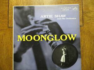 Artie Shaw & His Orchestra Moonglow - 1956 - RCA Victor LPM-1244 Vinyl LP VG/G 海外 即決