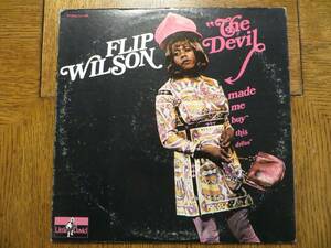 Flip Wilson The Devil Made Me Buy This Dress - 1970 LD-1000 バイナル LP VG+/VG+!! 海外 即決