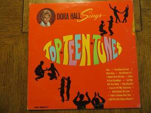 Dora Hall Sings Top Teen Tunes - 1964 - Cozy Record PL-1008 バイナル LP VG+/VG+!! 海外 即決