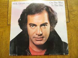 Neil Diamond On The Way To The Sky - 1981 - Columbia TC 37628 バイナル LP VG+/VG+ 海外 即決