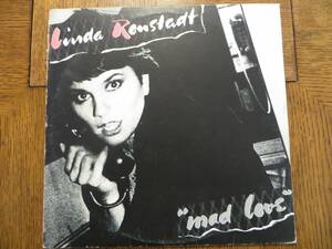 Linda Ronstadt Mad Love / - 1980 - Asylum Records 5E-510 バイナル LP VG+/VG+!!! 海外 即決